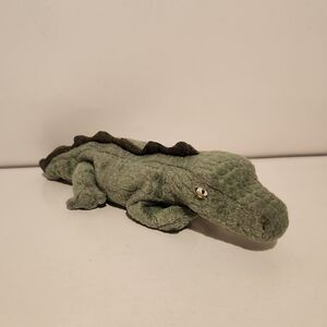 10” Ty Beanie Babies Swampy the Alligator Plush Stuffed Animal